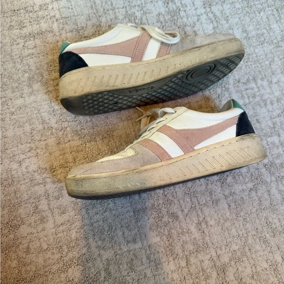 Gola White and Green Sneakers - Picture 7 of 8